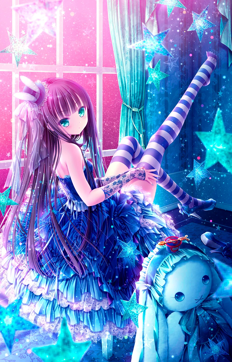 blu cielo～notte ciliegia～